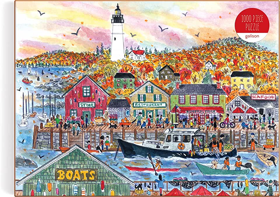 Michael Storrings Autumn by the Sea 1000 Piece Puzzle