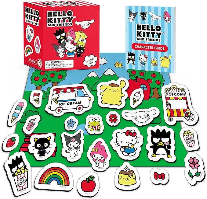 Hello Kitty and Friends Magnet Set