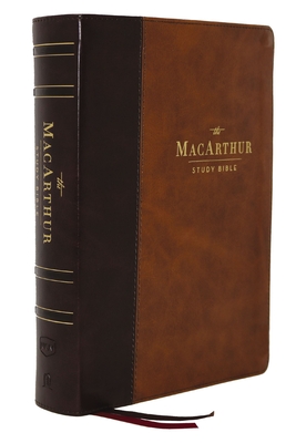 Nkjv, MacArthur Study Bible, 2nd Edition, Leathersoft, Brown, Indexed, Comfort Print: Unleashing God's Truth One Verse at a Time