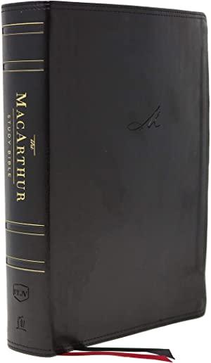 Nkjv, MacArthur Study Bible, 2nd Edition, Leathersoft, Black, Indexed, Comfort Print: Unleashing God's Truth One Verse at a Time