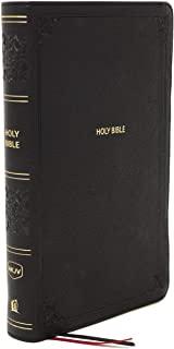 Nkjv, Reference Bible, Personal Size Large Print, Leathersoft, Black, Red Letter Edition, Comfort Print: Holy Bible, New King James Version