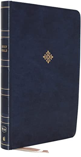 Nkjv, Thinline Reference Bible, Leathersoft, Blue, Red Letter Edition, Comfort Print: Holy Bible, New King James Version