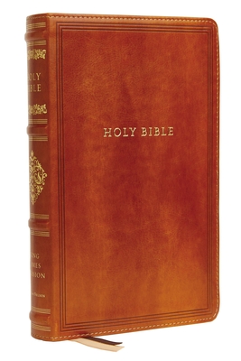 Kjv, Sovereign Collection Bible, Personal Size, Leathersoft, Brown, Red Letter Edition, Comfort Print: Holy Bible, King James Version