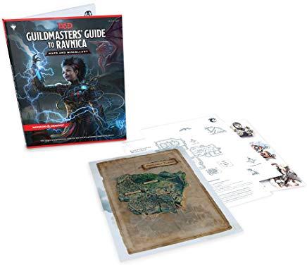 Dungeons & Dragons Guildmasters' Guide to Ravnica Maps and Miscellany (D&d/Magic: The Gathering Accessory)