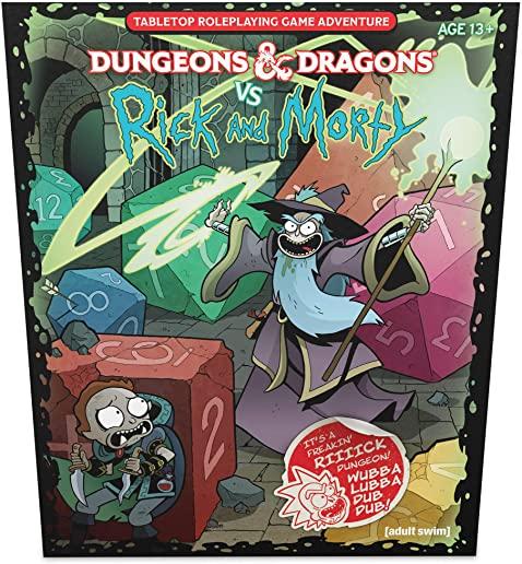 Dungeons & Dragons Vs Rick and Morty (D&d Tabletop Roleplaying Game Adventure Boxed Set)