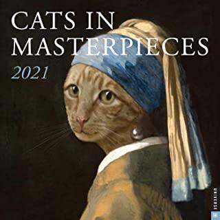 Cats in Masterpieces 2021 Wall Calendar