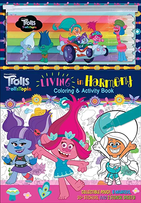 DreamWorks Trolls: Trollstopia: Living in Harmony Coloring & Activity Book