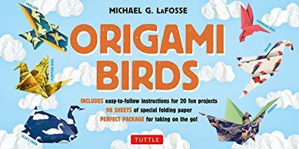 Origami Birds Kit: Make Colorful Origami Birds with This Easy Origami Kit: Includes 2 Origami Books, 20 Projects & 98 High-Quality Origam
