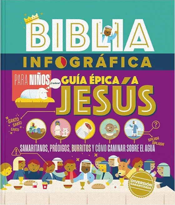Biblia InfogrÃ¡fica GuÃ­a Ã‰pica a JesÃºs (Bible Infographics for Kids, Epic Guide to Jesus)