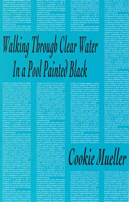 Walking Through Clear Water in a Pool Painted Black