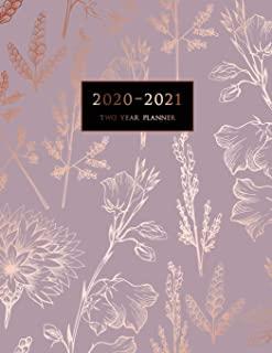 2020-2021 Two Year Planner: Large Monthly Planner with Inspirational Quotes and Marble Cover (Volume 4)