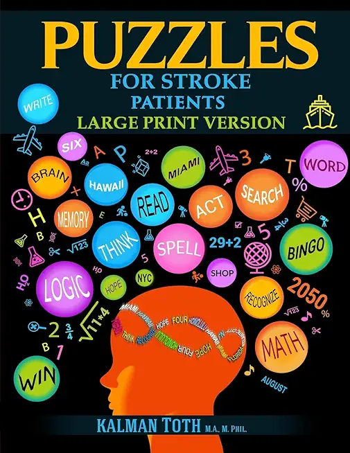 Puzzles for Stroke Patients: Large Print Version