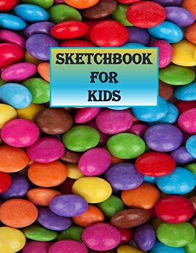 Sketchbook For Kids: Large 8.5 x 11 sketchbook, drawing pad for kids or big kids. All you need are pens, pencils, crayons paint and an imag