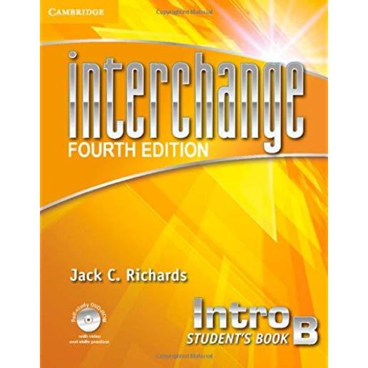 Interchange Intro Student's Book B with Self-Study DVD-ROM