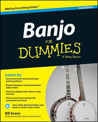 Banjo for Dummies: Book + Online Video and Audio Instruction