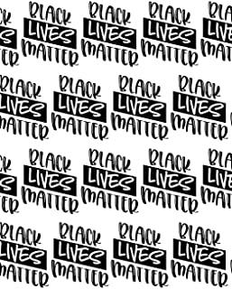 Black Lives Matter Composition Notebook - Large Ruled Notebook - 8.5x11 Lined Notebook (Softcover Journal / Notebook / Diary)