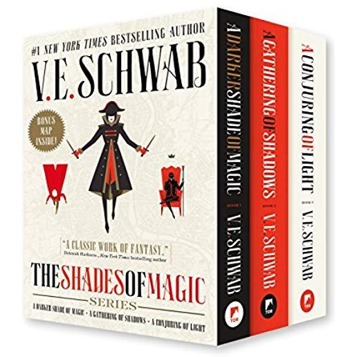 Shades of Magic Boxed Set: A Darker Shade of Magic, a Gathering of Shadows, a Conjuring of Light