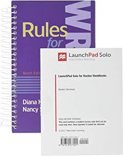Rules for Writers 9e & Launchpad Solo for Hacker Handbooks (Twelve-Month Access) [With Access Code]