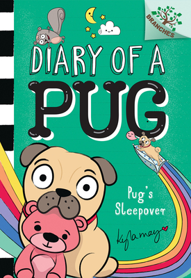 Pug's Sleepover: A Branches Book (Diary of a Pug #6) (Library Edition)