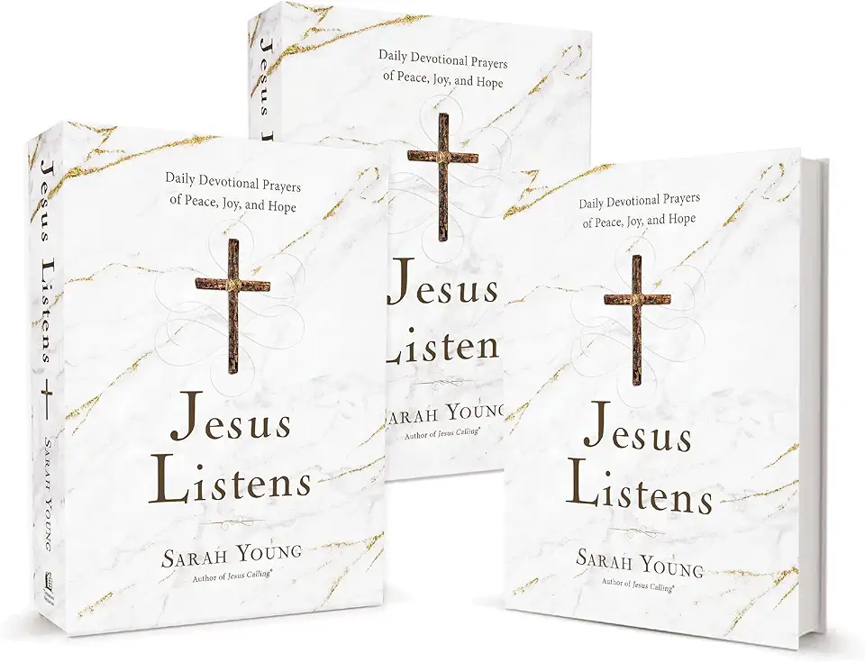 Jesus Listens, 3-Pack: Daily Devotional Prayers of Peace, Joy, and Hope (the New 365-Day Prayer Book)
