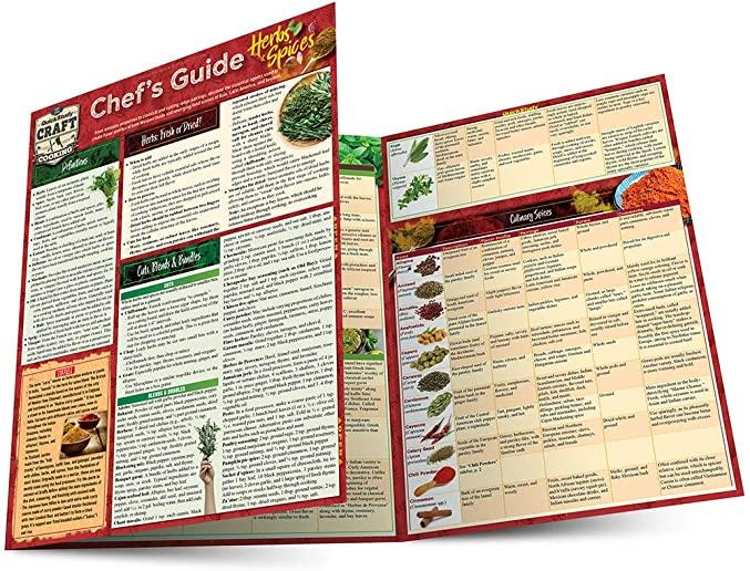 Chef's Guide to Herbs & Spices: A Quickstudy Laminated Reference Guide