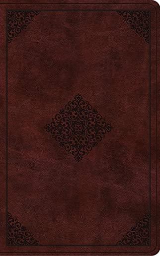 ESV Vest Pocket New Testament with Psalms and Proverbs (Trutone, Burgundy, Ornament Design)