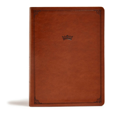 CSB Tony Evans Study Bible, British Tan Leathertouch, Indexed