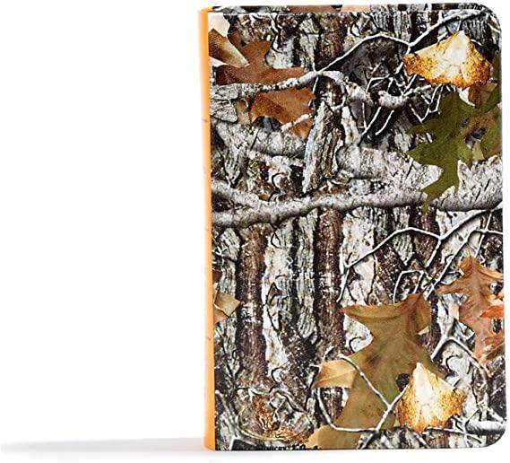CSB Sportsman's Bible: Large Print Compact Edition, Mothwing Camouflage Leathertouch