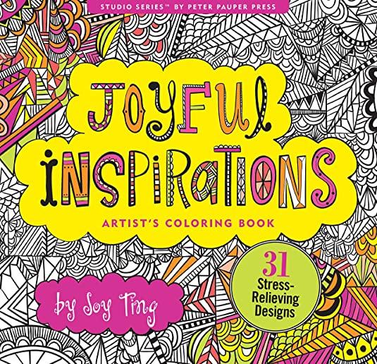 Joyful Inspirations Adult Coloring Book (31 Stress-Relieving Designs)