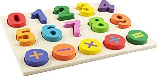Numbers Kids' Wooden Puzzle (15-Piece Set)
