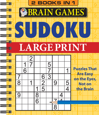 Brain Games Sudoku 2 in 1 Large Print
