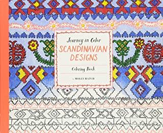Journey in Color: Scandinavian Designs: Coloring Book