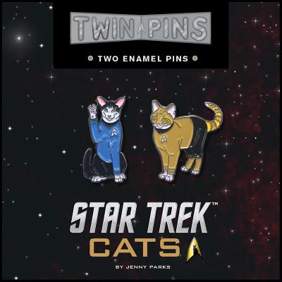Star Trek Cats Twin Pins: Two Enamel Pins