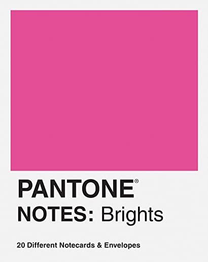 Pantone Notes: Brights: 20 Different Notecards & Envelopes