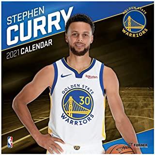 Golden State Warriors Stephen Curry 2021 12x12 Player Wall Calendar