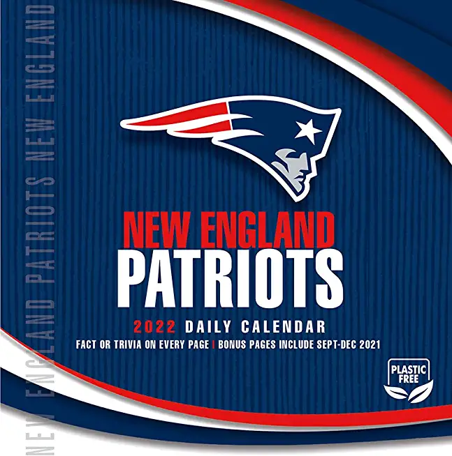 New England Patriots 2022 Box Calendar
