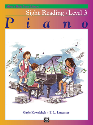 Alfred's Basic Piano Library Sight Reading, Bk 3