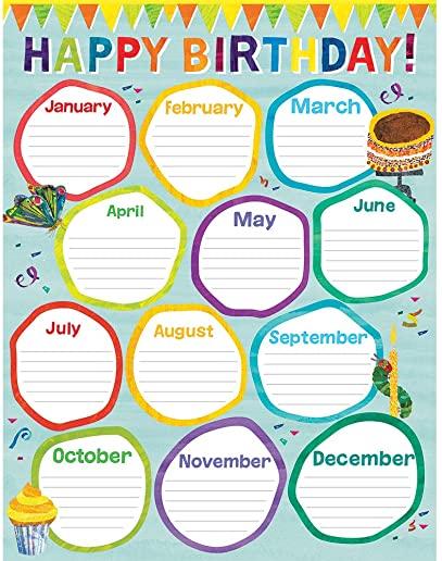 World of Eric Carle(tm) Birthday Chart