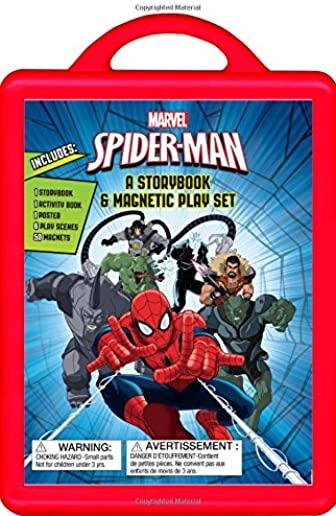 Spider-Man: An Amazing Book and Magnetic Play Set: Book and Magnetic Play Set