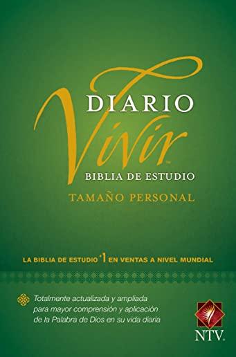 Biblia de Estudio del Diario Vivir Ntv, TamaÃ±o Personal (Letra Roja, Tapa Dura)