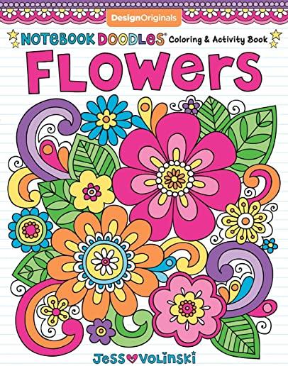 Notebook Doodles Flowers: Coloring & Activity Book