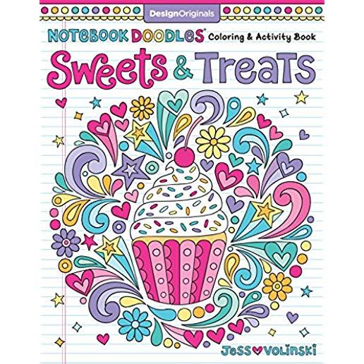 Notebook Doodles Sweets & Treats: Coloring & Activity Book