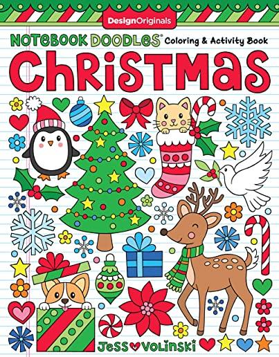 Notebook Doodles Christmas: Coloring & Activity Book