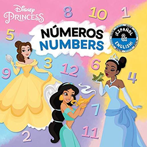 Numbers / NÃºmeros (English-Spanish) (Disney Princess), Volume 2