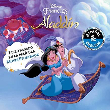 Disney Aladdin: Movie Storybook / Libro Basado En La PelÃ­cula (English-Spanish), Volume 19