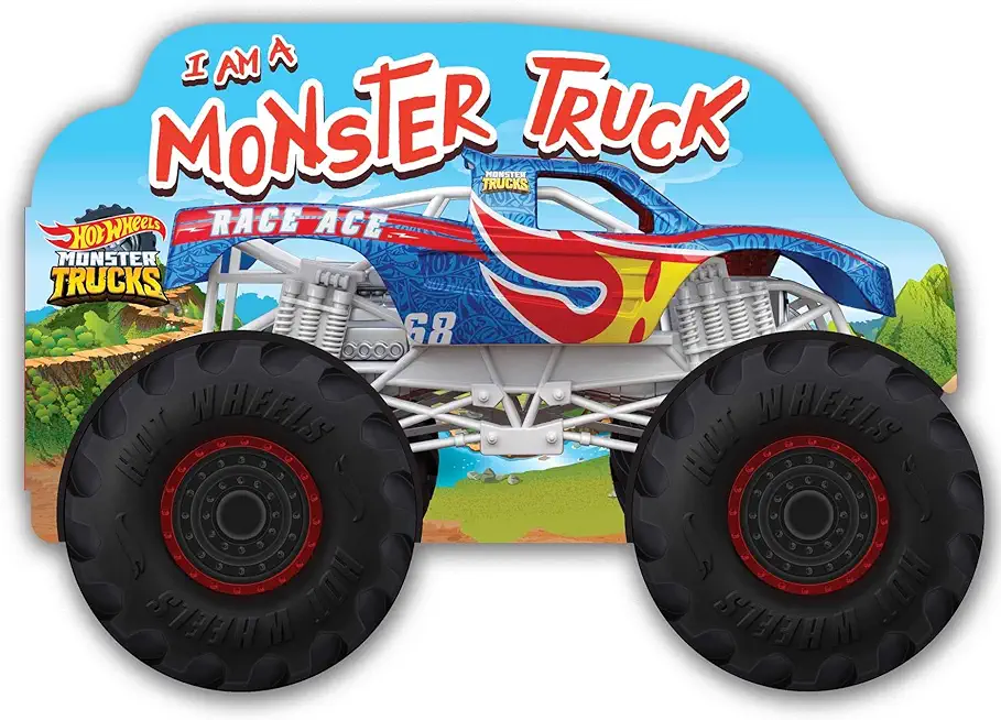 Hot Wheels: I Am a Monster Truck: A Board Book with Wheels