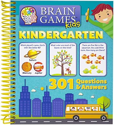 Brain Games Kids - Kindergarten - 301 Questions and Answers - Pi Kids