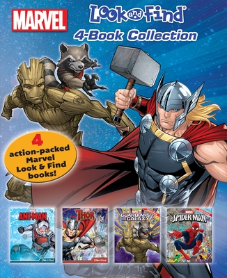 Marvel: Look and Find 4-Book Collection
