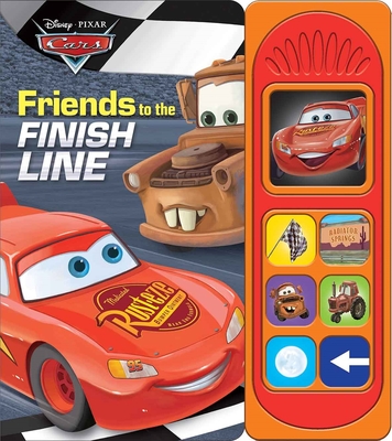 Disney Pixar Cars: Friends to the Finish Line Sound Book [With Battery]