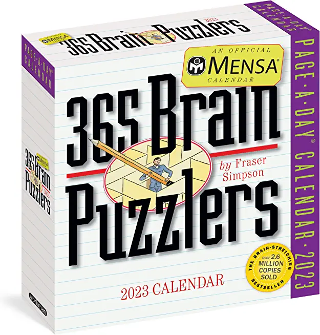 Mensa 365 Brain Puzzlers Page-A-Day Calendar 2023